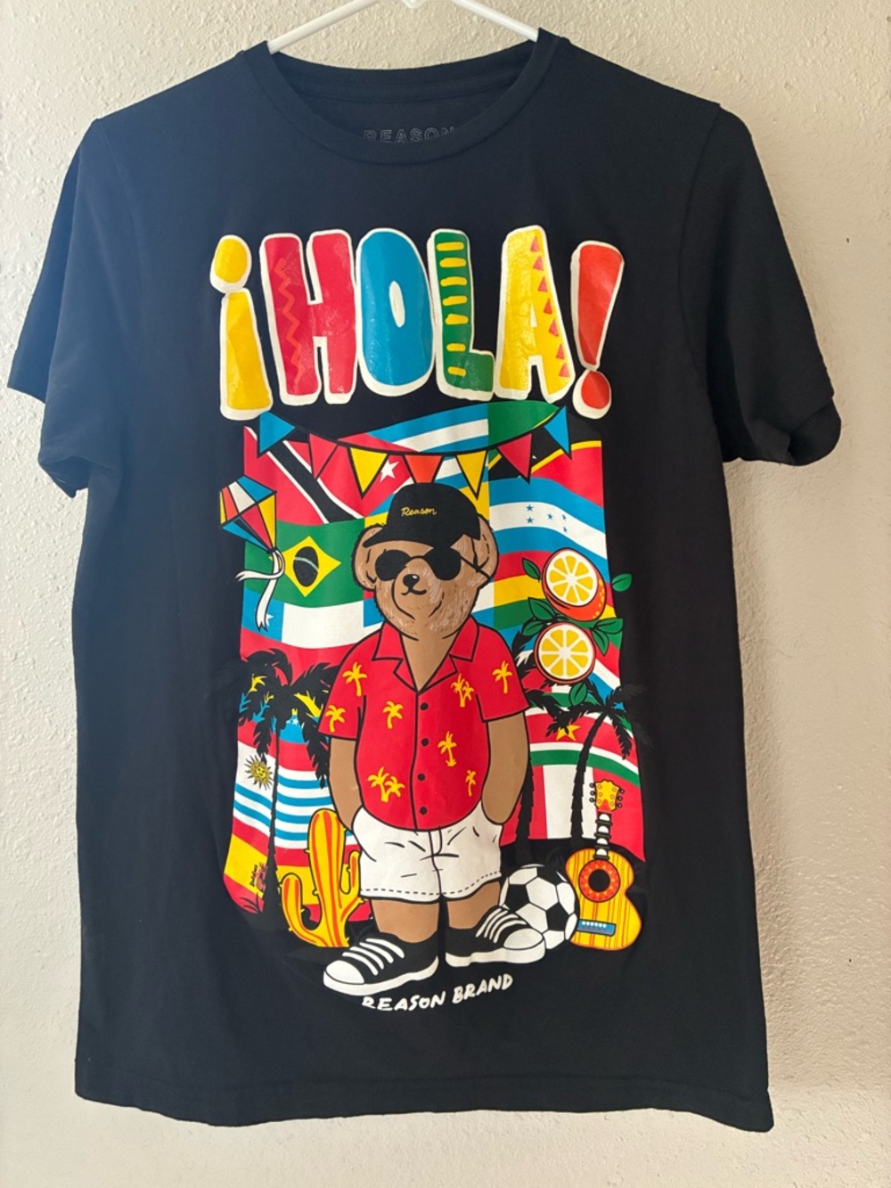 Reason Brand Hola Bear Tee Shirt